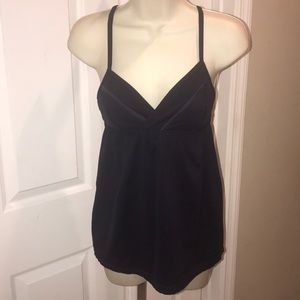 Lululemon Rehearsal Tank Violet Dark Navy Top Sz 4